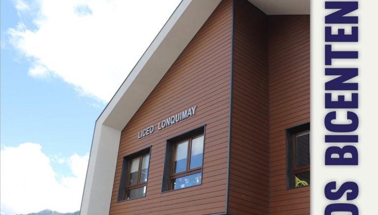 LICEO POLIVALENTE DE LONQUIMAY RECIBE DENOMINACIÓN «BICENTENARIO Y DE EXCELENCIA».