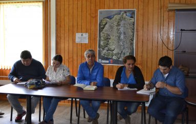 PRIMERA REUNION DE ALCALDE DE LONQUIMAY EN LA DELEGACION MUNICIPAL DE ICALMA