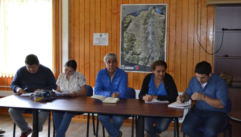 PRIMERA REUNION DE ALCALDE DE LONQUIMAY EN LA DELEGACION MUNICIPAL DE ICALMA
