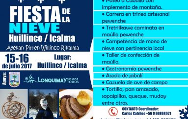 Fiesta de la Nieve Huillinco Icalma
