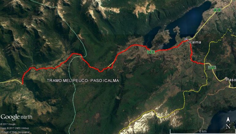 Mejoramiento de Pavimentación Melipeuco-Lonquimay a través de Paso Internacional Icalma
