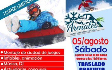 VEN A DISFRUTAR DEL PARQUE DE NIEVE ARENALES CON LA FAMILIA