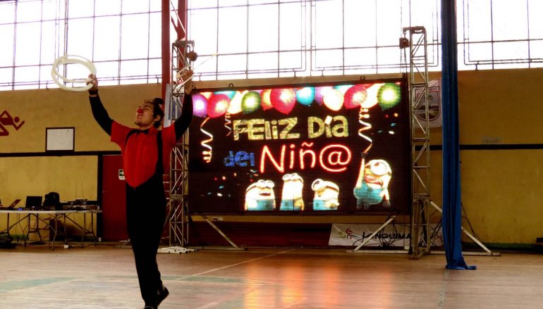 GRAN CELEBRACIÓN DÍA DEL NIÑO EN LA COMUNA DE LONQUIMAY