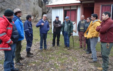 DIRECTOR PROVINCIAL DE VIALIDAD VISITA CAMINOS DE LONQUIMAY