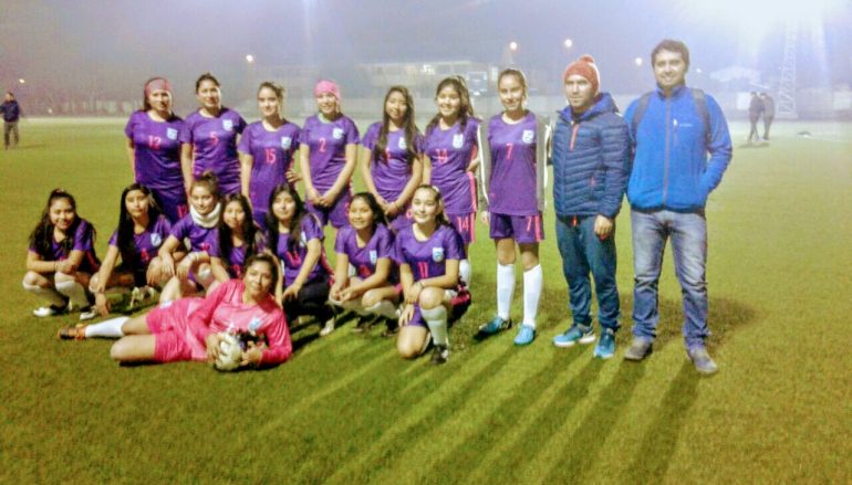 PARTIDO AMISTOSO SUB 17 DAMAS DE LONQUIMAY