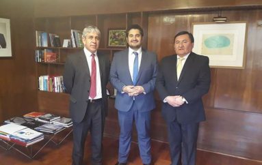 Reunión en Santiago con subsecretario de Transporte y Diputado Venegas