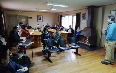 SE CONSTITUYÓ EL COMITÉ DE PROTECCIÓN CIVIL DE LONQUIMAY