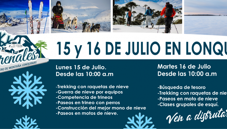 ARENALES – CENTRO DE MONTAÑA LONQUIMAY