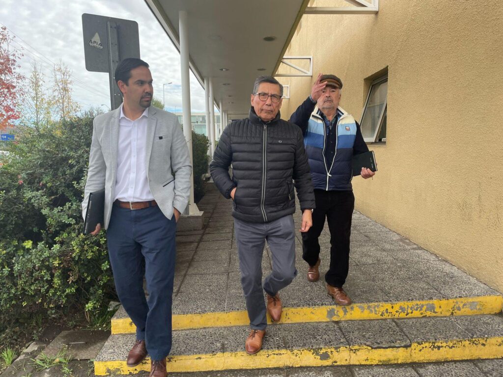 Alcalde Eduardo Yáñez visita Puerto Terrestre Los Andes para evaluar implementación de modelo logístico en Lonquimay