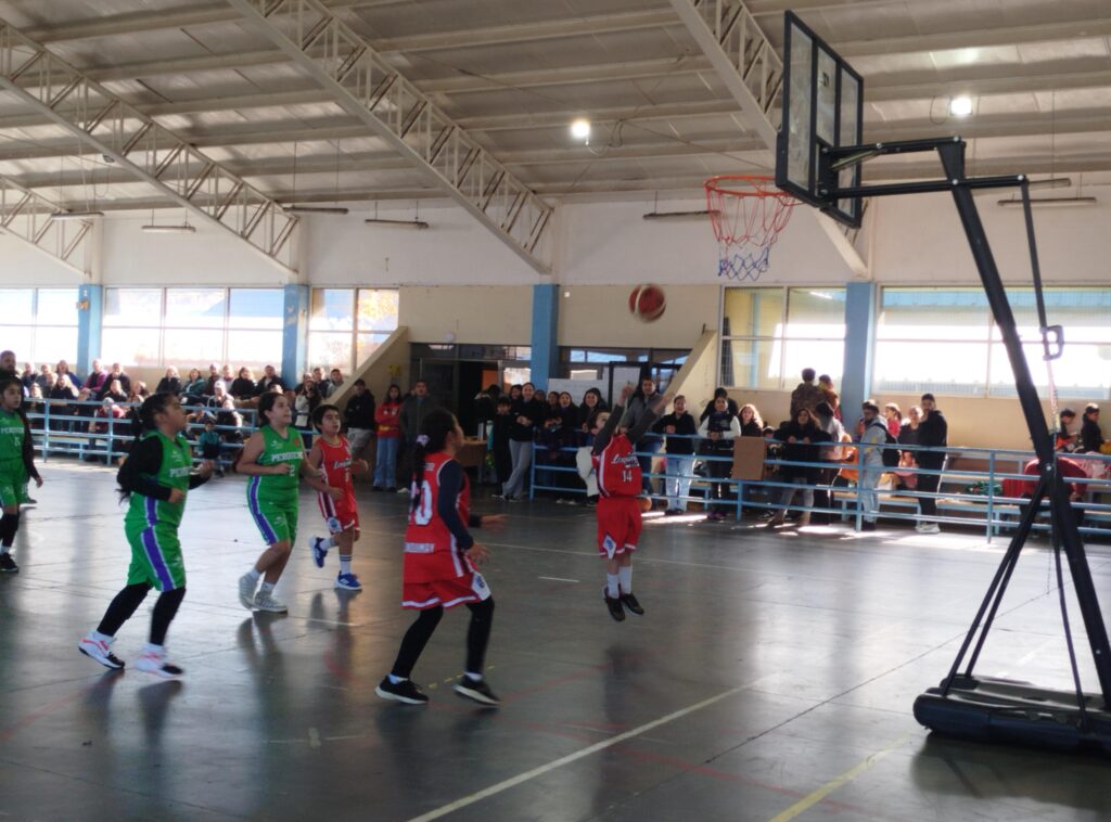 Club de Básquetbol de Lonquimay destaca en una nueva fecha de la liga U9