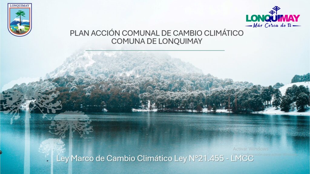 PLAN DE ACCIÓN COMUNAL DE CAMBIO CLIMÁTICO, COMUNA DE LONQUIMAY.