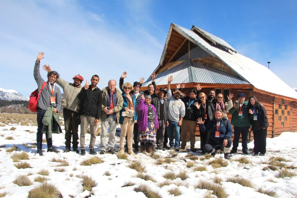 Delegaciones internacionales vivieron la experiencia pehuenche en Quinquén en el marco de la 11ª Conferencia Mundial de Geoparques UNESCO