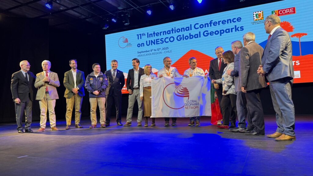 Alcaldes de la Asociación de Municipalidades Cordilleranas participan en la clausura de la 11ª Conferencia Internacional de Geoparques UNESCO
