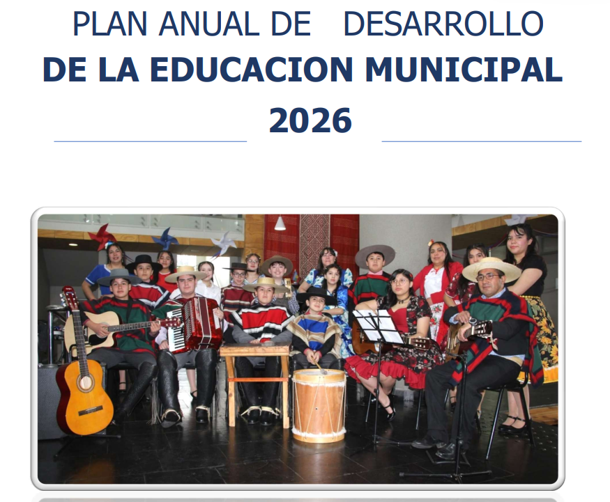 PLAN ANUAL DE DESARROLLO DE LA EDUCACION MUNICIPAL 2026